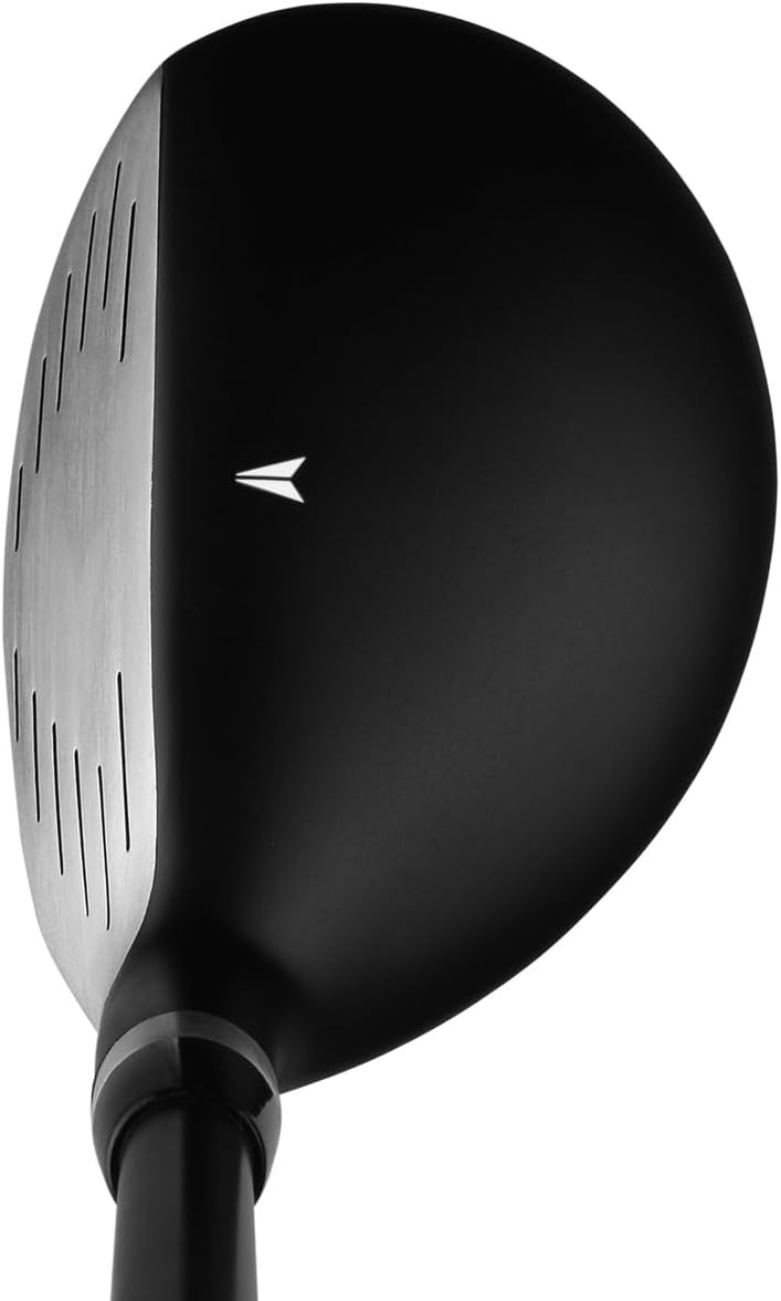 PowerBilt TPS Blackout Max Hybrid Golf Clubs, 3/4/5 Men's Right Handed Black/Red - Image 3